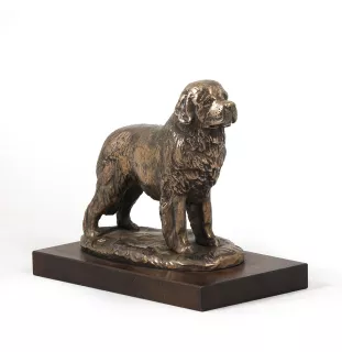 Newfoundland, Newfs, Newfies - dog statue, figurine for office, trophy for dog show by Art-Dog brand