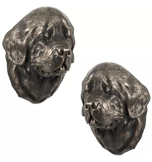 Newfoundland, Newfs, Newfies - Dog statue, hanging bust, unique decoration for dog lover by Art-Dog brand