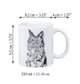 Mudi - cup with a dog, cute cup with graphics, a gift with your photo from the Art-Dog brand