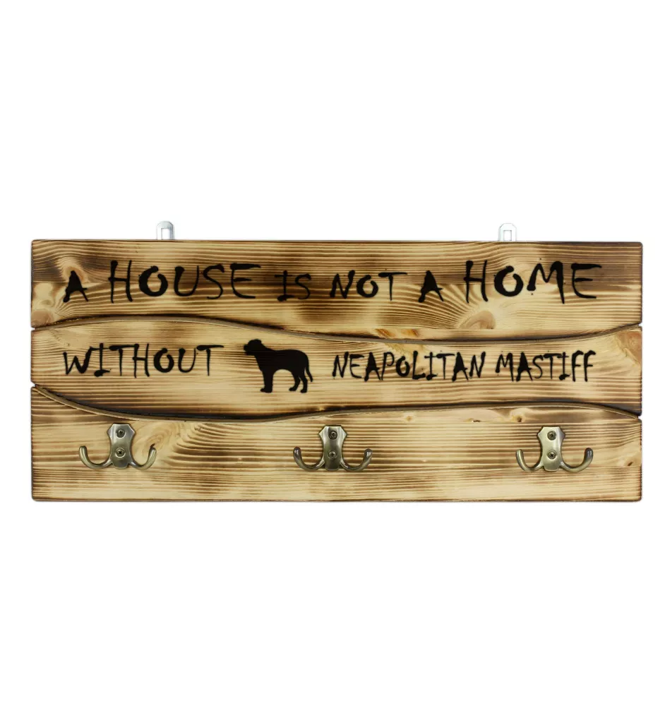 Neapolitan Mastiff, Mastino Napoletano - clothes hanger with a dog, medal display, home decoration from the Art-Dog brand