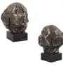 Newfoundland, Newfs, Newfies - Dog statue, bust on stone base, sculpture, trophy for dog show by Art-Dog brand