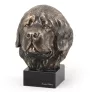 Neufundländer, Newfoundland - Hundestatue, Büste auf Steinsockel, Skulptur, Trophäe für Hundeausstellung der Marke Art-Dog