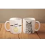 Mudi - Tasse mit Hund, fröhliche Tasse für Hundeliebhaber, personalisiertes Geschenk der Marke Art-Dog