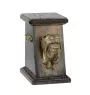 Neapolitan Mastiff, Mastino Napoletano - urn for dog ashes, elegant urn with a statue, commemorative urn with a bust of a dog by Art-Dog brand