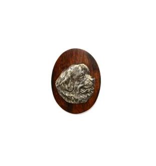 Newfoundland, Newfs, Newfies - Dog show brooch, starter number clip, dog pin by Art-Dog