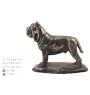 Mastino Napoletano, Neapolitanischer Mastiff - Eine Urne für die Asche eines Hundes, eine Urne mit einer Statue, eine personalisierte Hundeurne von der Marke Art-Dog.