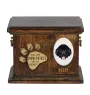 Neufundländer, Newfoundland Personalisierte Hundeurne mit Gravur, Erinnerungsbox für Hundeknochen von der Marke Art-Dog