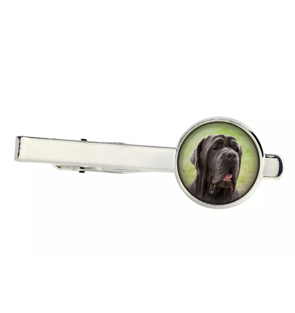 Neapolitan Mastiff, Mastino Napoletano - tie clip, ornament, jewelry for an evening outfit by Art-Dog