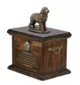 Chien de Terre-neuve, retriever de Terre-Neuve - urne pour les cendres de chien, urne avec une statuette, urne personnalisée pour les cendres de chien de la marque Art-Dog