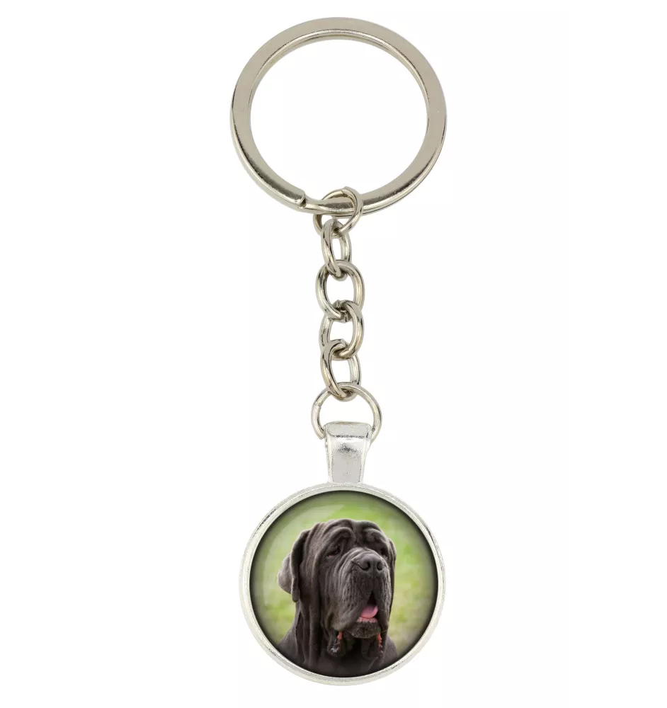 Mastino Napoletano, Neapolitanischer Mastiff - Schlüsselanhänger mit Ihrem Foto, Schlüsselanhänger, Taschenanhänger der Marke Art-Dog