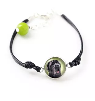 Mâtin napolitain, Mâtin de Naples, Napolitain - bracelet avec votre photo faite à la main, bijoux unique de la marque Art-Dog