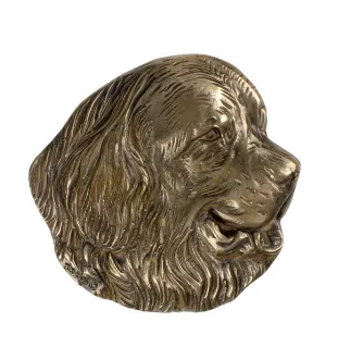 Chien de Terre-neuve, retriever de Terre-Neuve - urne pour les cendres de chien, urne personnalisée avec une gravure et un bas-relief, boîte commémorative pour les cendres de chien de la marque Art-Do