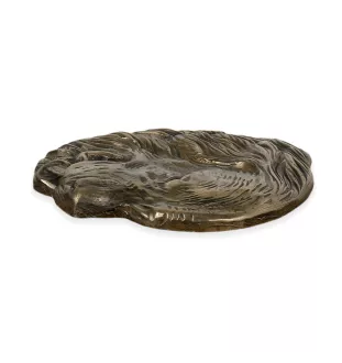 Neufundländer, Newfoundland Personalisierte Hundeurne mit Gravur und Relief, Erinnerungsbox für Hundeknochen von der Marke Art-Dog