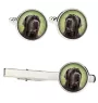 Mâtin napolitain, Mâtin de Naples, Napolitain - Boutons de manchette et cravate avec votre photo, accessoire de costume, bijoux pour hommes de la marque Art-Dog.