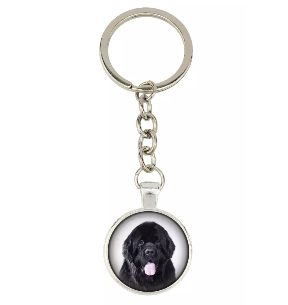 Newfoundland, Newfs, Newfies - keychain with your photo, key decoration, bag pendant from Art-Dog brand