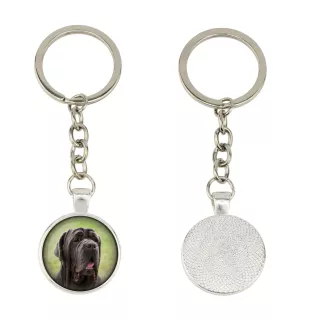 Mâtin napolitain, Mâtin de Naples, Napolitain - porte-clés dans une boîte, photo personnelle, porte-clés de la marque Art-Dog