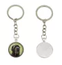 Neapolitan Mastiff, Mastino Napoletano - keychain in a box, own photo, keychain pendant from Art-Dog brand