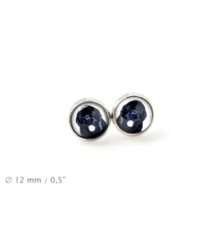 Newfoundland, Newfs, Newfies - earrings your photo handmade, own photo, jewelry from the Art.-Dog brand