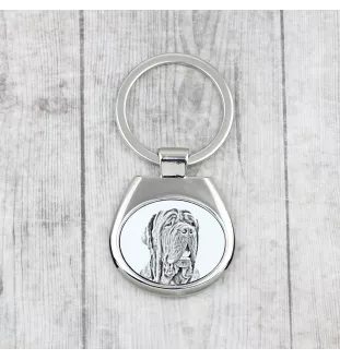 Mastino Napoletano, Neapolitanischer Mastiff - Schlüsselanhänger mit Hund, Anhänger mit Aufdruck, personalisierter Anhänger der Marke Art-Dog