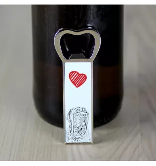 Mâtin napolitain, Mâtin de Naples, Napolitain - ouvre-bouteille avec chien, ouvre-bouteille personnalisé pour réfrigérateur, cadeau unique pour homme de la marque Art-Dog