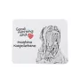 Neapolitan Mastiff, Mastino Napoletano - mouse pad with print, personalized dog-themed mouse pad, unique gadget for an office worker by Art-Dog brand