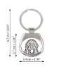 Newfoundland, Newfs, Newfies - keychain with a dog, keychain with a print, personalized pendant from the Art-Dog brand
