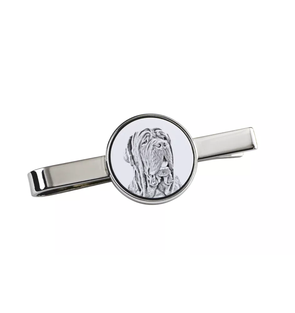 Mastino Napoletano, Neapolitanischer Mastiff - Krawattenklammer mit Hund, personalisierter Krawattenclip, einzigartiges Geschenk für Männer von der Marke Art-Dog