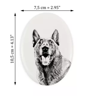 Nowofundland płyta nagrobna ze zdjęciem psa Art-Dog