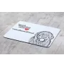 Neufundländer, Newfoundland - Mauspad mit Druck, personalisiertes Mauspad mit Hund, einzigartiges Gadget für Büroangestellte von Art-Dog.
