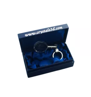 Neufundländer, Newfoundland - Anhänger mit einem Foto eines Hundes, Schlüsselanhänger aus Kristall in einer Geschenkbox, ein einzigartiges Geschenk von Art-Dog