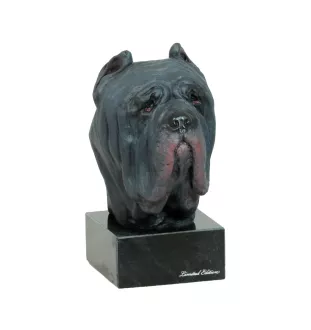 Mastino Napoletano, Neapolitanischer Mastiff - bemalte Figur, Statue, Skulptur, vom Künstler hergestellt, Marke Art-Dog