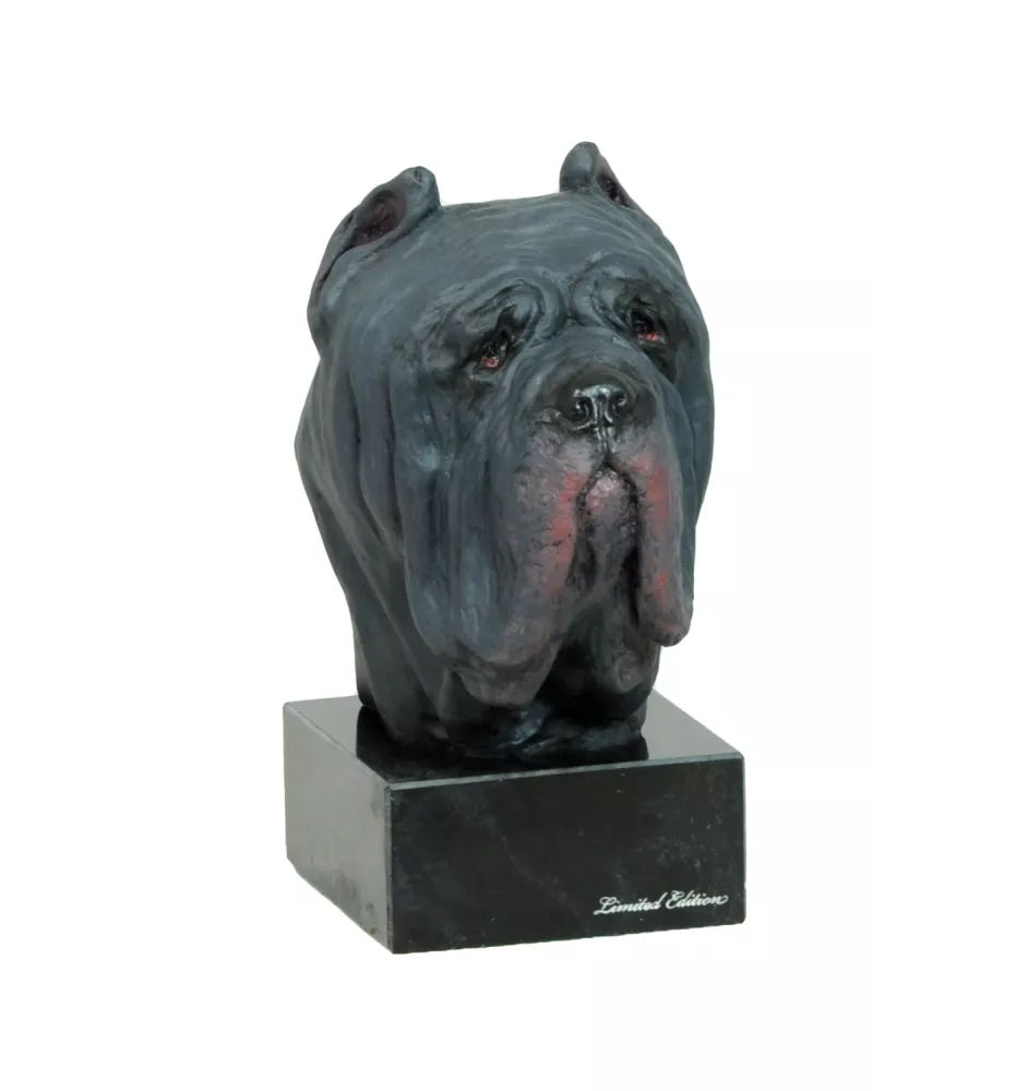 Neapolitan Mastiff, Mastino Napoletano - painted figurine, statue, figure, made by the artist, brand Art-Dog