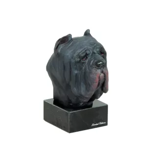 Neapolitan Mastiff, Mastino Napoletano - painted figurine, statue, figure, made by the artist, brand Art-Dog
