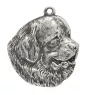 Chien de Terre-neuve, retriever de Terre-Neuve - un collier avec un chien, un pendentif de chien sur une chaîne en argent, un bijou unique de la marque Art-Dog