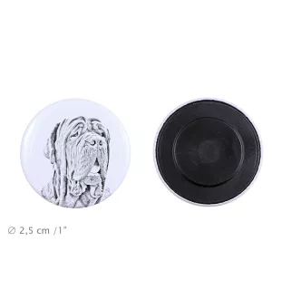 Mâtin napolitain, Mâtin de Naples, Napolitain - aimant avec un œil de chien, exceptionnellement léger, aimant puissant, produit fabriqué à la main par la marque Art-Dog