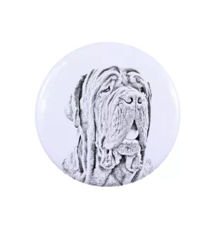 Mâtin napolitain, Mâtin de Naples, Napolitain - bijoux pour femmes avec l'image d'un chien, produit fait à la main, possibilité d'ajouter sa propre photo, marque Art-Dog