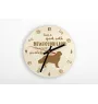 Newfoundland, Newfs, Newfies - clock with a dog, wooden clock, wall clock for dog lovers, clock for desk and shelf, Art-Dog