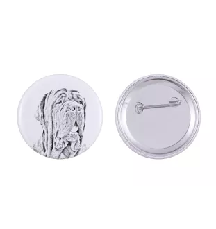 Mâtin napolitain, Mâtin de Naples, Napolitain - badge avec votre chien, ajoutez votre propre photo, marque Art-Dog