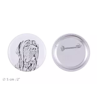 Mâtin napolitain, Mâtin de Naples, Napolitain - badge avec votre chien, ajoutez votre propre photo, marque Art-Dog