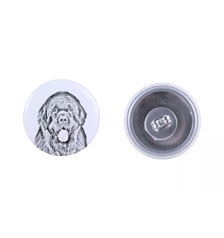 Newfoundland, Newfs, Newfies - unique dog earrings, your pet on a keychain, Art-Dog's own brand