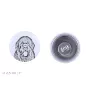 Nowofundland kolczyki z psem mały Art-Dog