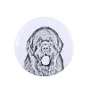 Chien de Terre-neuve, retriever de Terre-Neuve - bijoux pour femmes avec l'image d'un chien, produit fait à la main, possibilité d'ajouter sa propre photo, marque Art-Dog