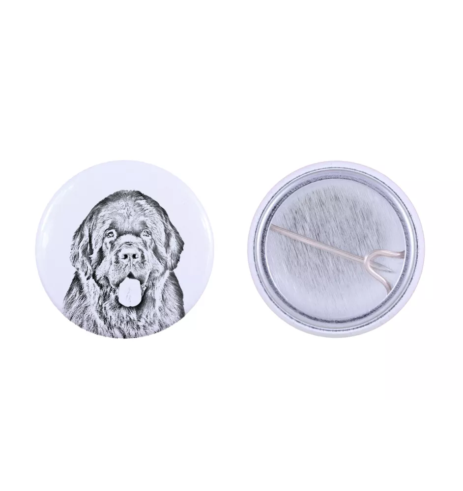 Newfoundland, Newfs, Newfies - pin with your dog, add your own photo, Art-Dog brand