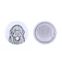 Chien de Terre-neuve, retriever de Terre-Neuve - badge avec votre chien, ajoutez votre propre photo, marque Art-Dog
