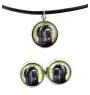 Neapolitan Mastiff, Mastino Napoletano - jewelry with your photo box, set of necklace and earrings, personalized products from the Art-Dog brand