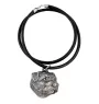 Norfolk Terrier - Necklace with dog, silver-plated pendant for dog fan, unique jewelry by Art-Dog brand