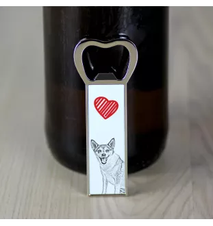 Chien norvégien de macareux, Lundehund - ouvre-bouteille avec chien, ouvre-bouteille personnalisé pour réfrigérateur, cadeau unique pour homme de la marque Art-Dog