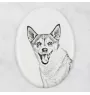 Norsk Lundehund płyta nagrobna ze zdjęciem psa Art-Dog