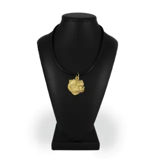 Norfolk Terrier - Dog necklace, gold-plated pendant for dog fan, unique jewellery by Art-Dog brand