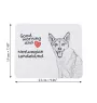 Norsk Lundehund podkładka pod mysz z psem Art-Dog